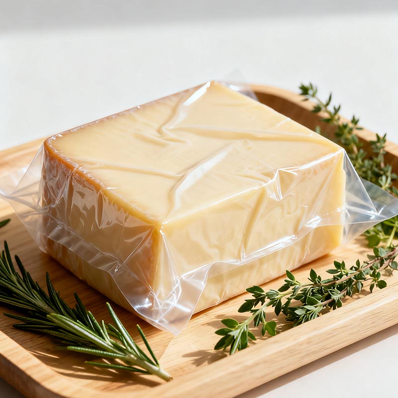 Упаковка молочных продуктов, термоусадочная сумка из ПВДХ