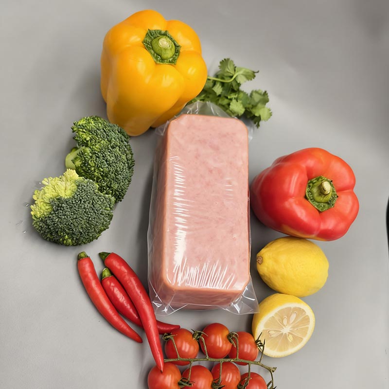 Упаковка обработанного мяса, вакуумная термоусадочная пленка из ПВДХ